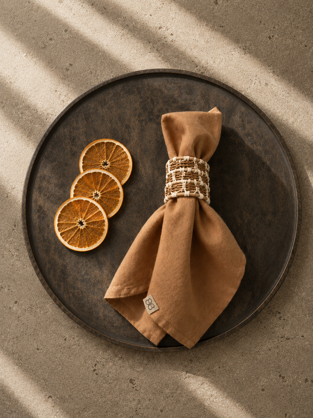 Handgemaakte Servetringen – Set van 4 - By Casa Ohana