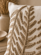Sierkussen Palm Naturel Jute