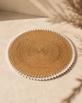 Bamboe Placemat met Schelpen