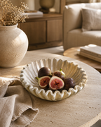 Schelpen schaal  Creme
