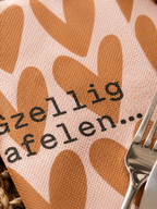 Servetten Hartjes Roze