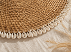 Bamboe Placemat met Schelpen